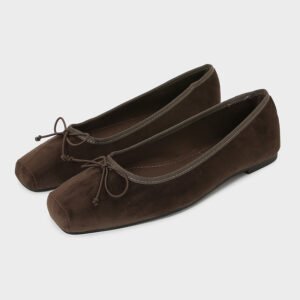 uright women's velvet square toe shoes