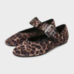 uright women's leopard printing shoes