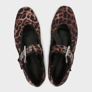 uright women's leopard printing shoes