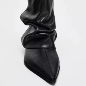 uright women's slouchy design booties