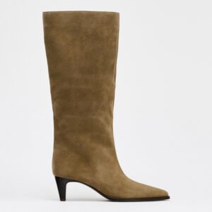 uright women's suede knee high boots