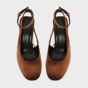 uright women's minimalist velvet heels