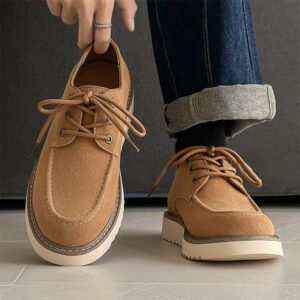 uright men's comfort platform shoes