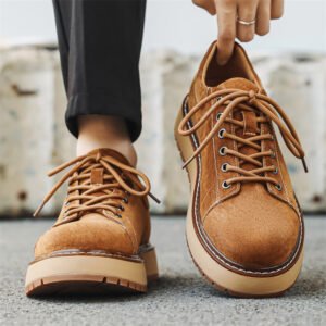 uright men's chunky dress shoes