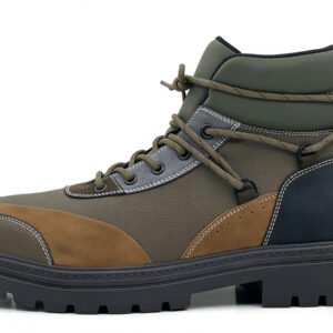 uright men's patchwork hiker boots
