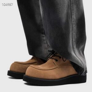 uright men's black leather loafers (复制)