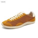 uright men's suede & mesh sneakers