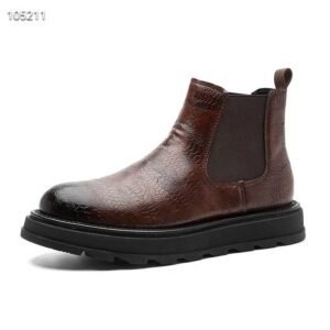uright men's snakeskin embossed boots